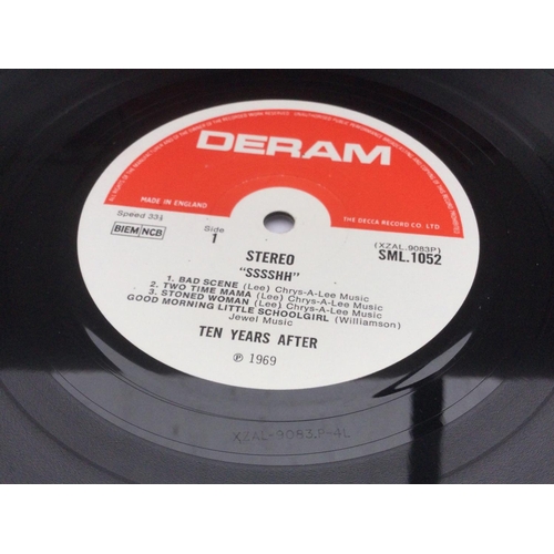 396 - Four Ten Years After LPs comprising first and early pressings of 'Ssssh', 'Cricklewood Green', 'Ston... 