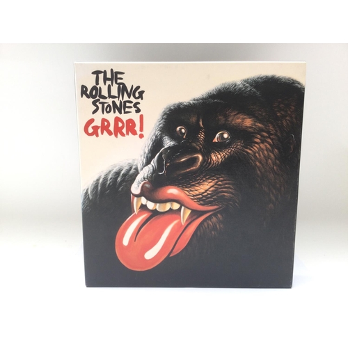 410 - A limited edition and numbered Rolling Stones 'Grrr!' 5LP box set and book.