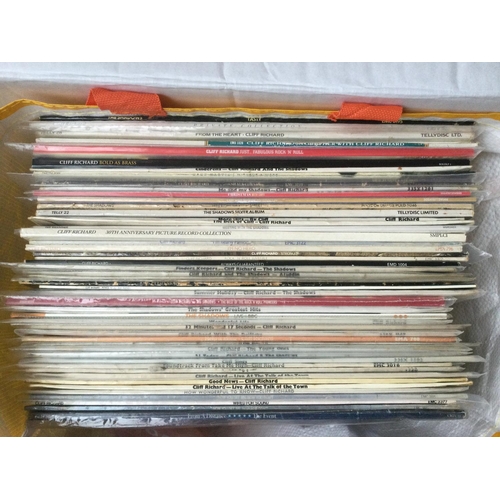 419 - A collection of Cliff Richard and The Shadows LPs including some original and 180g vinyl pressings.