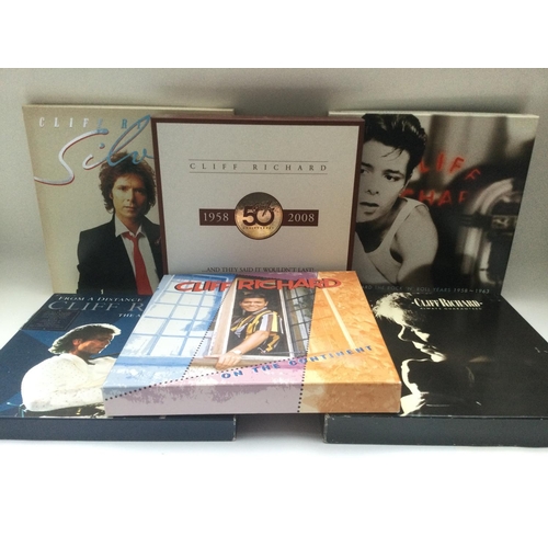 420 - Eight Cliff Richard & The Shadows CD and vinyl box sets.
