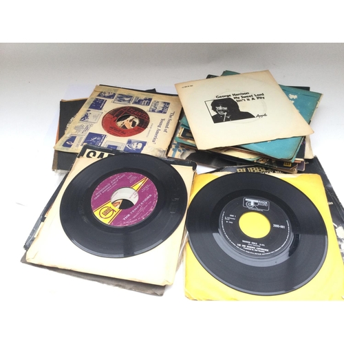 68 - A small collection of 7inch singles including foreign pressings.
