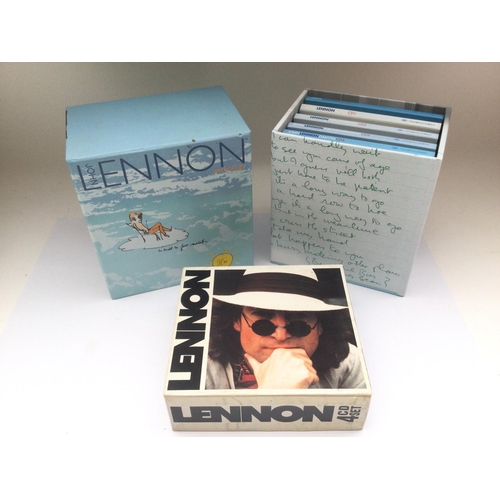 92 - Two John Lennon CD box sets.