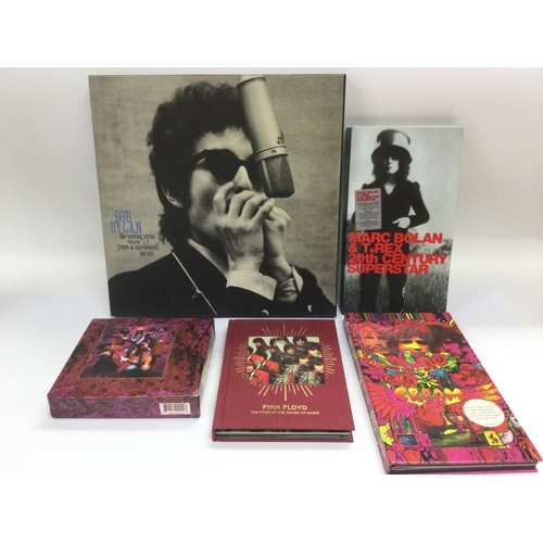 95 - Five CD box sets by various artists comprising Bob Dylan, Pink Floyd, Captain Beefheart, Cream and T... 