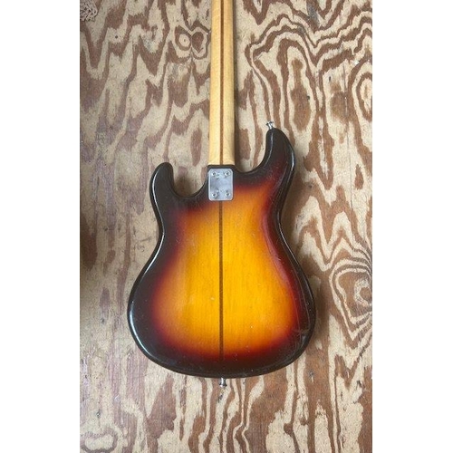 967 - A 1965 Wem Sapphire Bass Guitar in all original condition with original wooden down thumb rest. Some... 