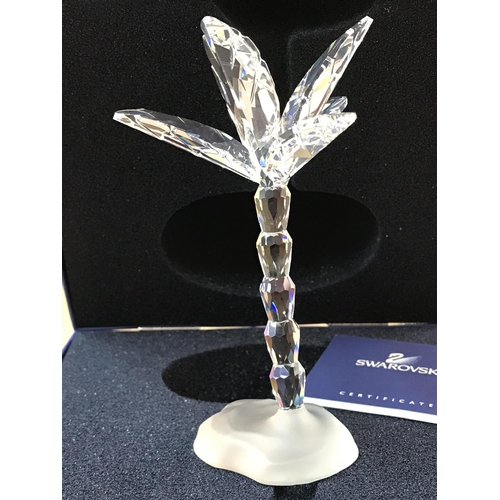 1090 - A boxed Swarovski palm tree, no obvious damage or restoration