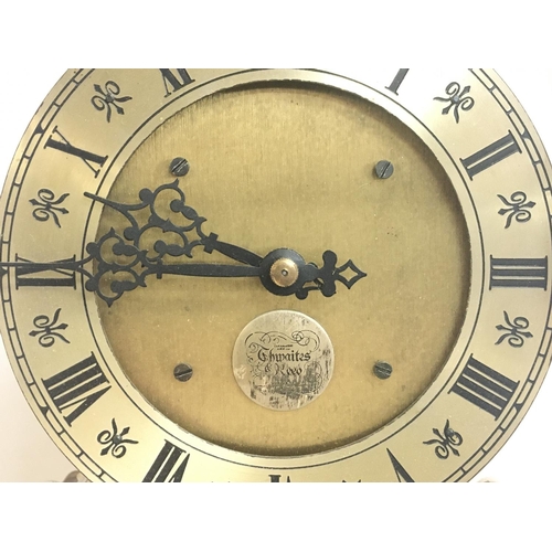 1241 - A Thwaits & Reed Spherical Weight clock number 508 of 1000. Dimensions 20x21x26cm. This lot cannot b... 