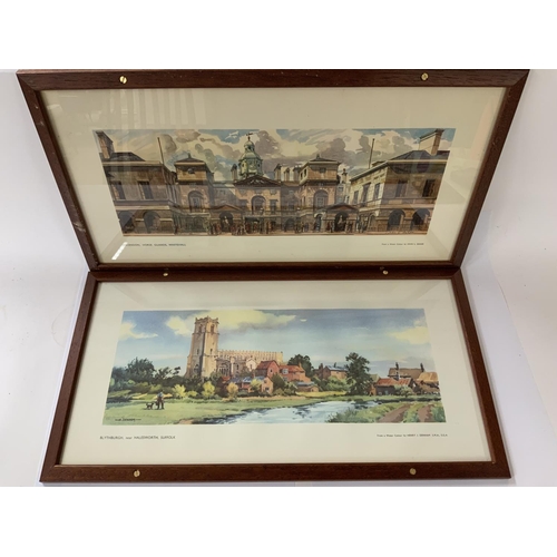 1408 - 6 Framed Railway Carriage prints each with a C.O.A by Greg Norden. Prints include Blythburgh by Henr... 