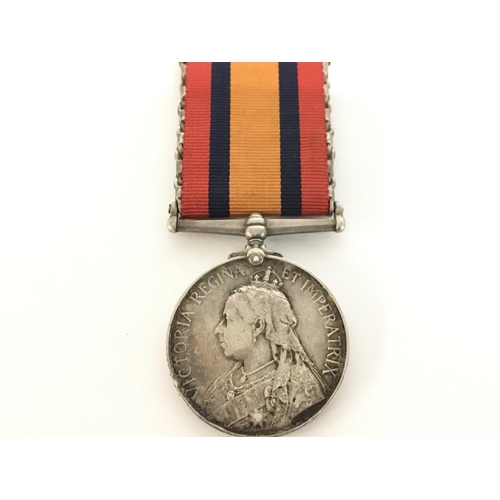 1574 - A Medal Group with The Second Boer War & WW1 medals presented to Pte H.Lodge. Essex Reg including a ... 