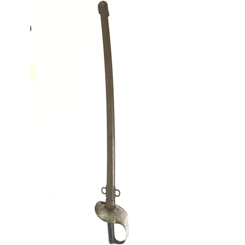 1595 - A 1899 Pattern British Cavalry Troopers Sword by Enfield, with scabbard. 105cm long in total. This l... 