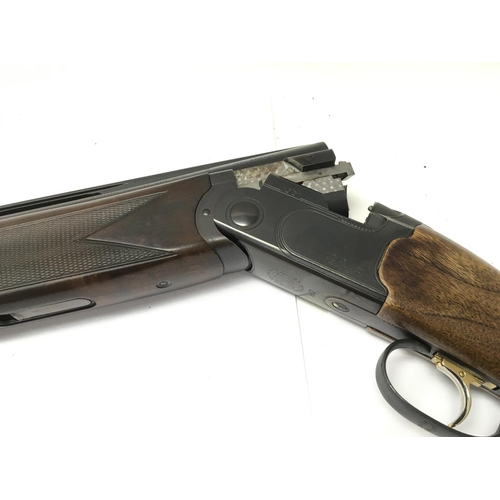 1598 - Baretta 682 rare black super sport 12g over under shotgun. 28inch barrel with multi chock and ejecto... 