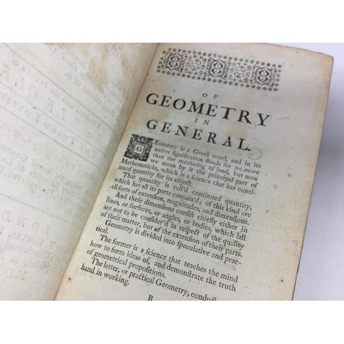 1652 - An 18th century book Practical geometry: or, a new and easy method of treating that art. Translated ... 