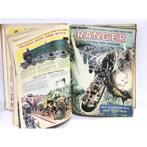 1662 - An album collection of Ranger The National Boys Magazines, postage category C