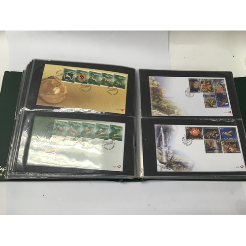 1701 - A large collection of south African 1st day stamp albums and a box of PHQ cards.