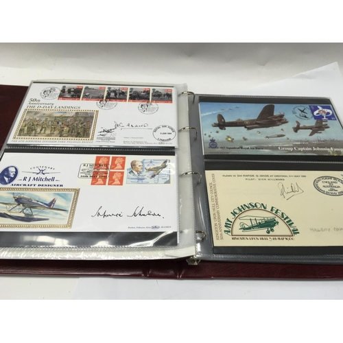 1707 - An album of signed great Britain first day covers.