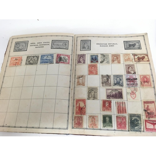 1711 - A collection of stamps including GB and world stamps. Postage category B