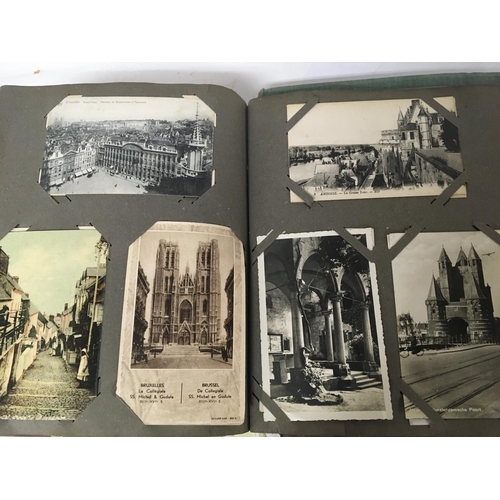 1759 - Four Vintage postcard albums containing postcards from the early 20th century onwards Greeting Cards... 