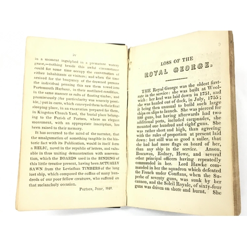 1767 - A Narrative of the Loss of the Royal George at Spithead August 1782. Printed & Published by S.Horsey... 