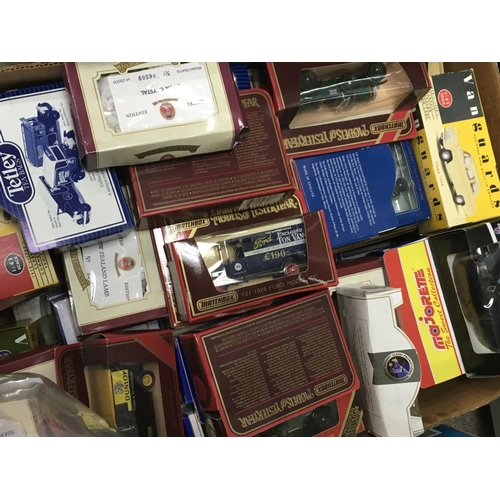 1857 - A collection of boxed model cars including Lledo days gone, Corgi, Vanguard etc