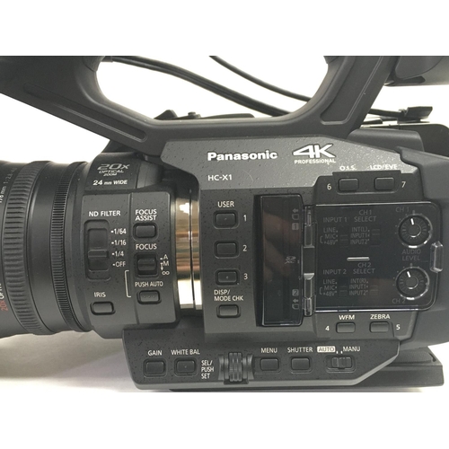 1917 - A boxed Panasonic HC-X1 4K video camera. Postage category C