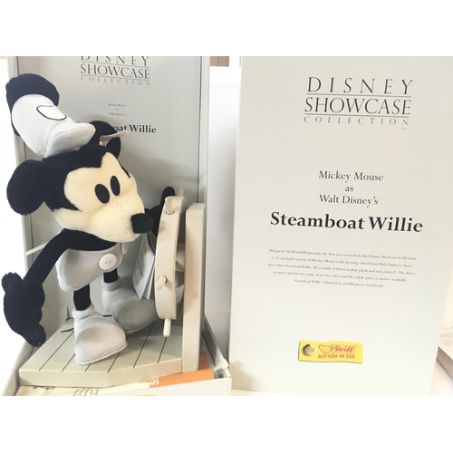 354 - A Boxed Steiff Micky Mouse As Walt Disneys Steamboat Willie.