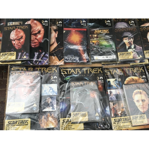 108 - A collection of Fabbri Star Trek Collectors Edition magazines..Nos.1 to 36 missing 23 and 35. All ha... 