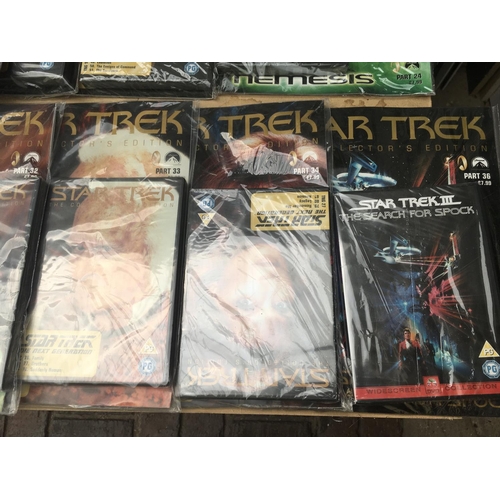 108 - A collection of Fabbri Star Trek Collectors Edition magazines..Nos.1 to 36 missing 23 and 35. All ha... 