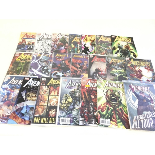 111 - A box containing approximately 220 comics. Various titles to include Marvel. No Reserve.