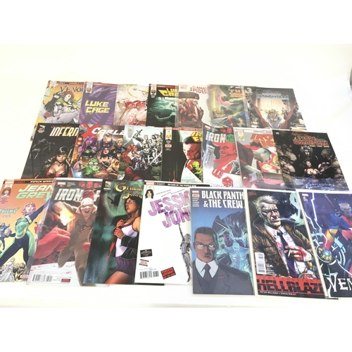 111 - A box containing approximately 220 comics. Various titles to include Marvel. No Reserve.