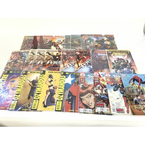 114 - A box containing approximately 200 comics. Various titles to include Marvel. No Reserve.