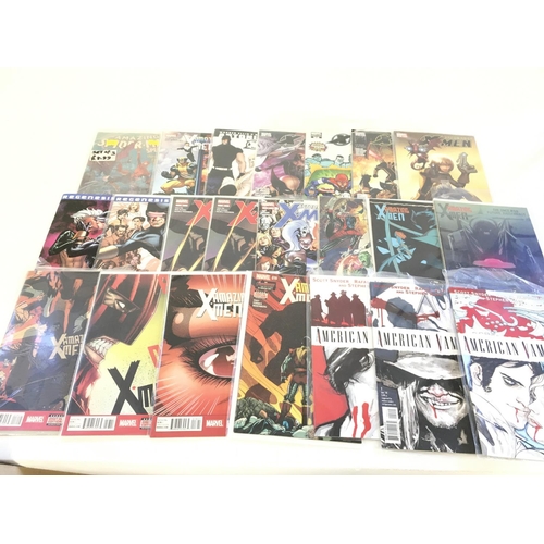 115 - A box containing approximately 100 comics. Various titles to include Marvel. No Reserve.