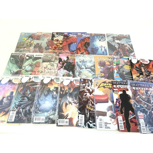 115 - A box containing approximately 100 comics. Various titles to include Marvel. No Reserve.