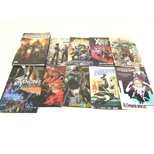 115 - A box containing approximately 100 comics. Various titles to include Marvel. No Reserve.