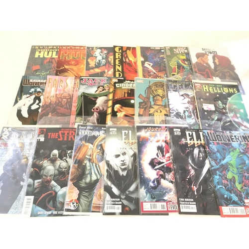 117 - A box containing approximately 250 comics. Various titles to include Marvel and DC. No Reserve.