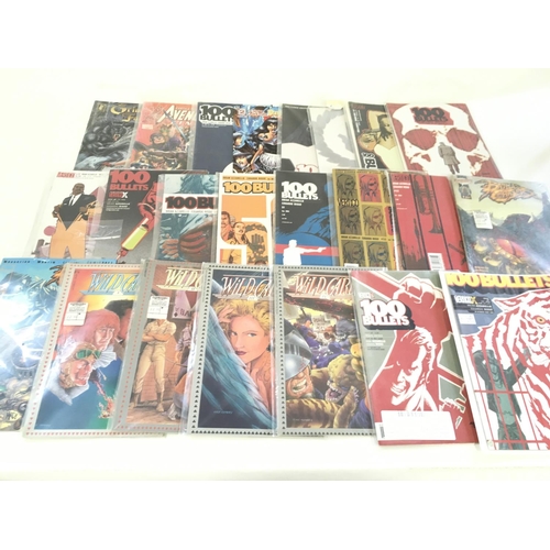 120 - A box containing approximately 180 comics. Various titles to include Marvel and DC. No reserve.