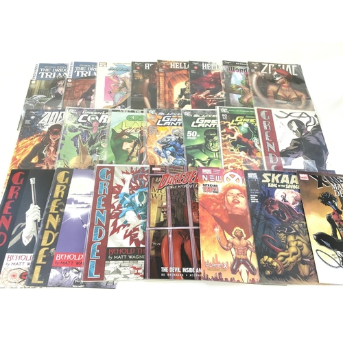 122 - A box containing approximately 200 comics. Various titles to include Marvel. No Reserve.