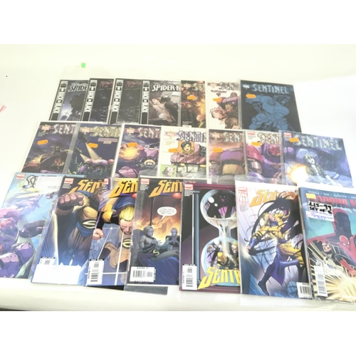 127 - A box containing approximately 200 comics. Various titles to include Marvel. No reserve.