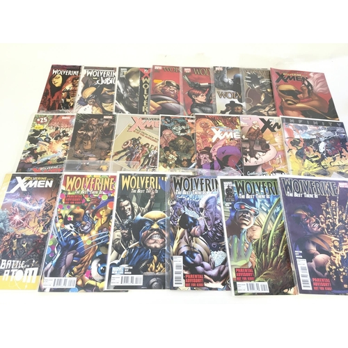 128 - A box containing approximately 150 comics. Various titles to include Marvel. No reserve.