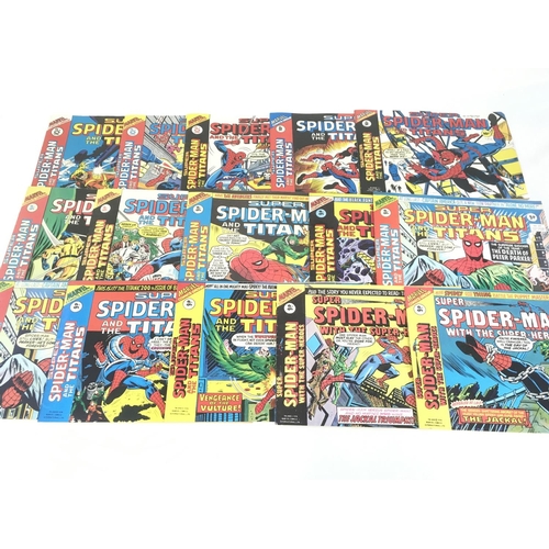 129 - A box containing approximately 150 comics. Mostly made up of Spiderman titles. No reserve.