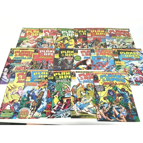 132 - A box containing approximately 140 1970's marvel comics. Consisting of The Incredible Hulk and Plane... 