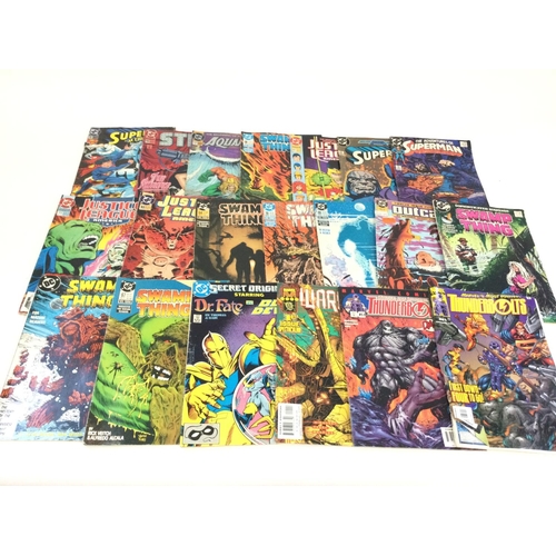 138 - A box containing approximately 100 comics , various titles to include marvel and DC.