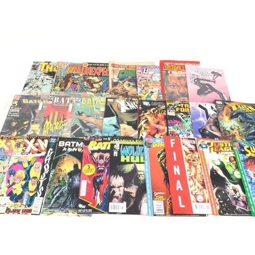 139 - A box containing approximately 150 comics. Various titles to include marvel and DC.