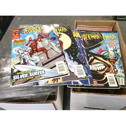 144 - 2 X z boxes Containing Modern Marvel Comics. No Reserve (2) (B).