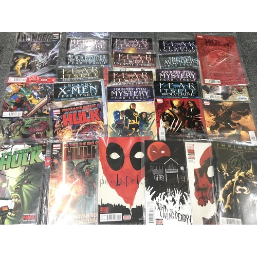 145 - 2 X Boxes Containing 3 Halo Books and a large collection of modern marvel Comics (2)(B)