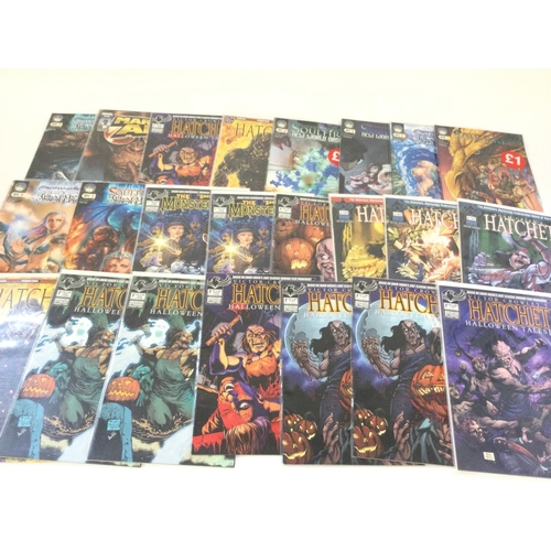 31 - A box containing approximately 175 comics. Various titles to include DC and Marvel.