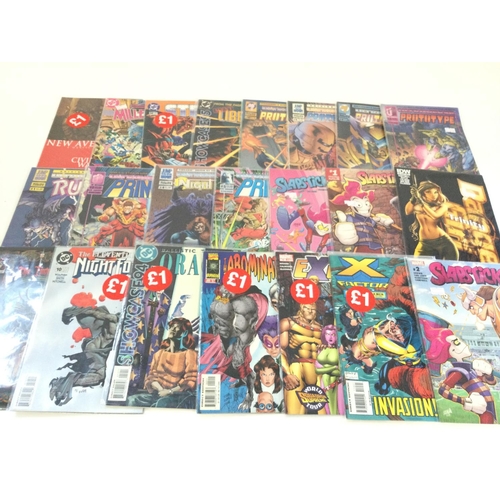 31 - A box containing approximately 175 comics. Various titles to include DC and Marvel.