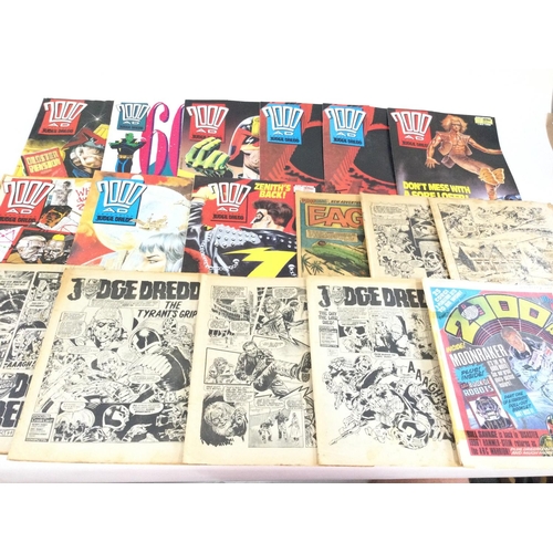 32 - A box containing approximately 200 comics. All 2000AD issues from various decades.