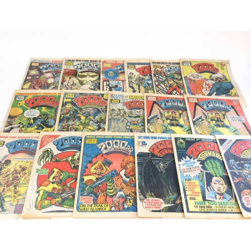 32 - A box containing approximately 200 comics. All 2000AD issues from various decades.