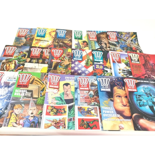 35 - A box containing approximately 150 comics. All 2000AD issues.