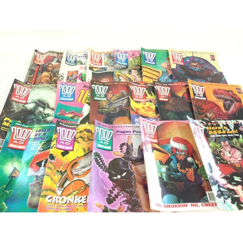 35 - A box containing approximately 150 comics. All 2000AD issues.