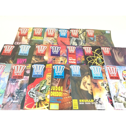 38 - A box containing approximately 150 comics. All 2000AD issues.